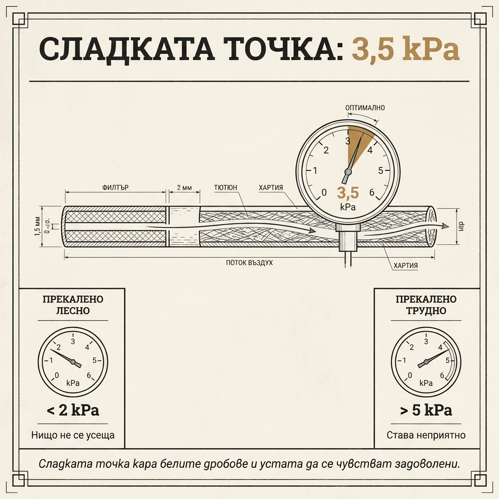 Инфографика — 3,5 килопаскала съпротивление
